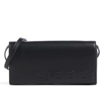Liebeskind Paper Bag Logo Carter XS Umhängetasche schwarz