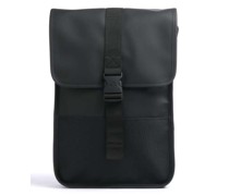 Rains Buckle Mini Rucksack schwarz