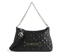 Love Moschino Quilted Schultertasche schwarz