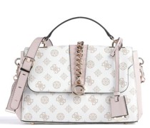 Guess Tiberia Schultertasche weiß/rosa