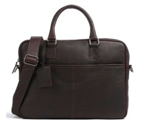Burkely Antique Avery Aktentasche dunkelbraun