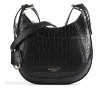 Radley London London Pockets 2.0 Faux Croc Umhängetasche schwarz