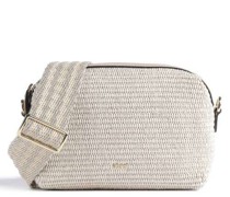 Abro Raffia Kaia Umhängetasche beige