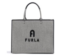 Furla Opportunity L Shopper grau/schwarz