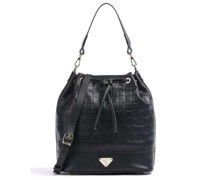 Maison Mollerus Tile Niesen Bucket bag schwarz
