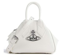 Vivienne Westwood Mini Yasmine Umhängetasche weiß
