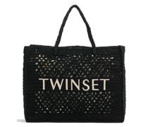 Twinset Bohe'Mien Shopper schwarz