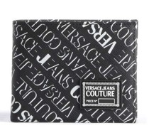 Versace Jeans Couture Geldbörse schwarz/weiß