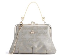 Vivienne Westwood Granny Umhängetasche gold/grau