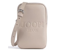 JOOP! Jeans lettera bianca Handytasche beige