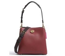 Coach Willow Bucket bag dunkelrot