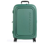 Mandarina Duck Logoduck+ 4-Rollen Trolley grün