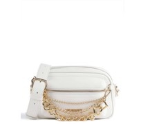 Love Moschino Charm Chain Umhängetasche weiß