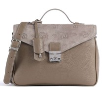 Maison Mollerus Stampato Marly Umhängetasche taupe