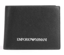Emporio Armani Re Generated Geldbörse schwarz