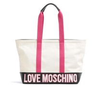Love Moschino Free Time Shopper elfenbein