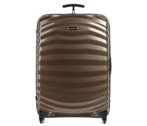 Samsonite Lite-Shock 4-Rollen Trolley dunkelbraun