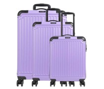 Travelite Cruise 4-Rollen Trolley Set flieder