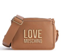 Love Moschino Love Lettering Umhängetasche hellbraun