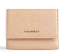 Coccinelle Metallic Soft Geldbörse natur