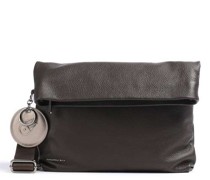 Mandarina Duck Mellow Leather Umhängetasche dunkelbraun