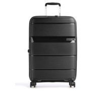 American Tourister Linex 4-Rollen Trolley schwarz