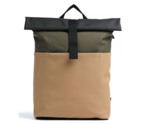 Ucon Acrobatics Lotus Hajo Mini Rolltop Rucksack beige/grün