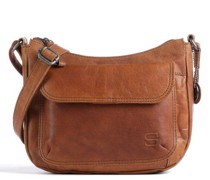 Spikes & Sparrow Bronco Umhängetasche cognac
