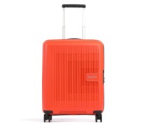American Tourister Aerostep 4-Rollen Trolley orange
