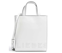 Liebeskind Paper Bag Logo Carter S Handtasche weiß