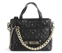 Love Moschino Quilted Handtasche schwarz