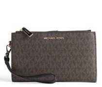 Michael Kors Jet Set Geldbörse dunkelbraun