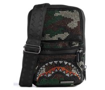 Sprayground Trinity Camo Sling Bag Umhängetasche schwarz