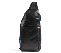 Piquadro Blue Square Revamp Rfid Slingbag schwarz