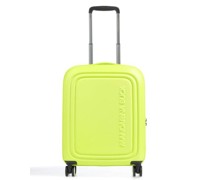 Mandarina Duck Logoduck+ 4-Rollen Trolley gelbgrün