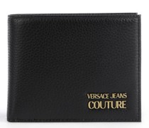 Versace Jeans Couture Metal Lettering Geldbörse schwarz