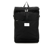 Sandqvist Urban Outdoor Ilon Rolltop Rucksack schwarz