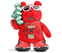 Sprayground Soulja Boy Bear Rucksack rot