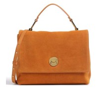 Coccinelle Liya Suede Handtasche orange