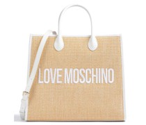 Love Moschino Madame Shopper natur/weiß