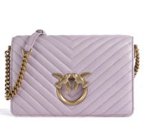 Pinko Love Click Classic Umhängetasche lavendel