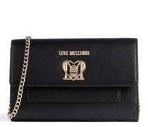 Love Moschino Turn Lock Umhängetasche schwarz