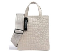 Liebeskind Paper Bag Croco Handtasche beige