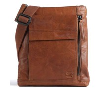 Spikes & Sparrow Bronco Umhängetasche cognac