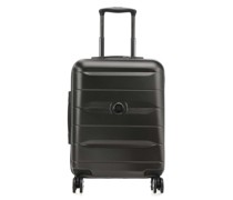 Delsey Comete + Slim Line 4-Rollen Trolley schwarz