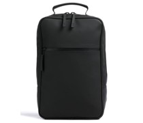 Rains Book Rucksack schwarz