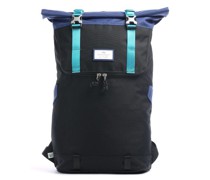 Doughnut Lucas Beaufort Christopher Rolltop Rucksack schwarz