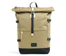 Sandqvist Urban Outdoor Bernt Rolltop Rucksack ocker