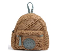 Taschendieb Wien Strandgasse 5 Rucksack beige/blau