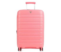 Roncato Butterfly 4-Rollen Trolley rosa